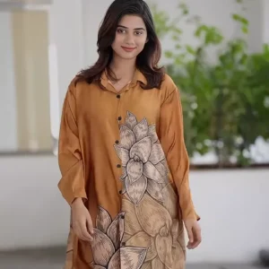 Bloom in Style: Oversized Floral Co-ord Set – Effortless Elegance, Now in Multiple Colors