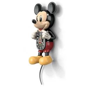 The Bradford Exchange Disney Mickey Mouse Wall Clock with Moving Eyes and Tail