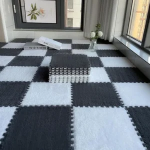 Puzzle Foam Floor Mat,Thickened Interlocking Anti Slip