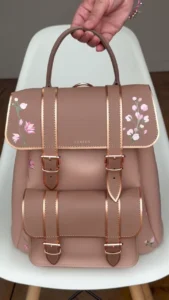 New Allurring fancy backpack | Pattern Ladies Travel Backpack with Durable Stitching Smooth Metal Hardware Lightweight Multipurpose Use for Girls