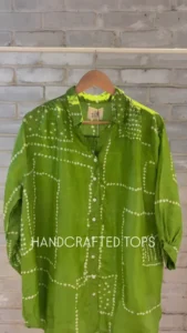 Handcrafted Bandhani Tops – Vibrance in Every Thread ????✨<