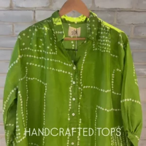 Handcrafted Bandhani Tops – Vibrance in Every Thread ????✨<
