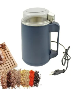 Portable Electric Coffee Grinder Spice &Coffee Bean Grinder 300W Stainless Steel 4 Blade Mixer Grinder for Masala & Herb