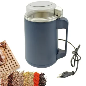 Portable Electric Coffee Grinder Spice &Coffee Bean Grinder 300W Stainless Steel 4 Blade Mixer Grinder for Masala & Herb