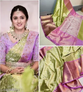 BANARSI KANJIVARAM ULTRA SOFT TISSUE SARI