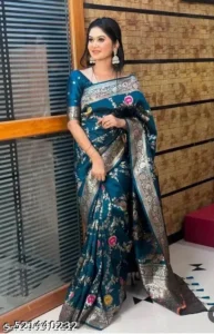 kanjivaram silk saree {saree/banarasi saree/party wear saree/saree new colletion/saree