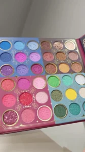 Enchanted Garden 36-Color Mega Artistry Eyeshadow Palette – Professional Rainbow Pigment Kit with Mattes, Shimmers & Chunky Glitters