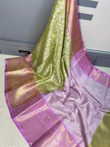 BANARSI KANJIVARAM ULTRA SOFT TISSUE SARI